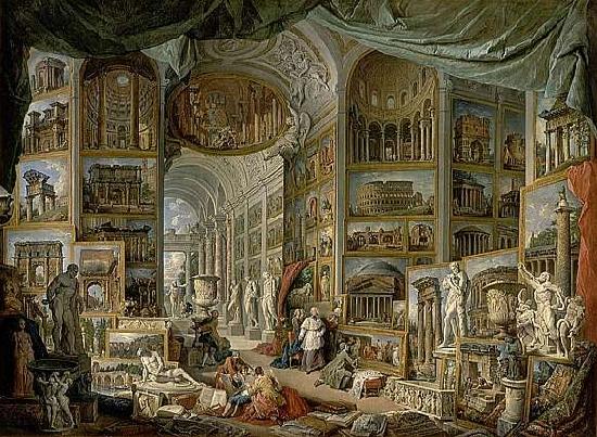 Giovanni Paolo Pannini Views of Ancient Rome France oil painting art